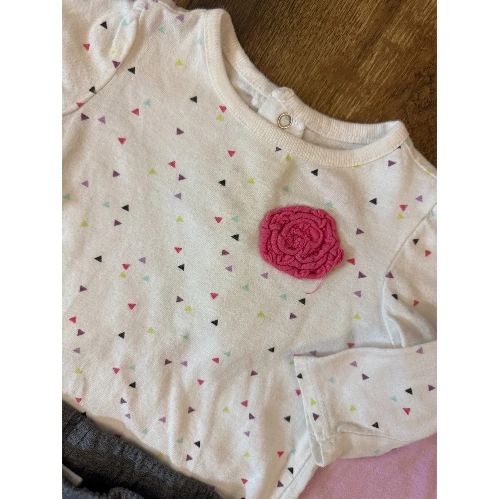 Baby Girl 3 Months Outfits Leggings Pants Shirts Long Sleeve Clothes Lot Penguin